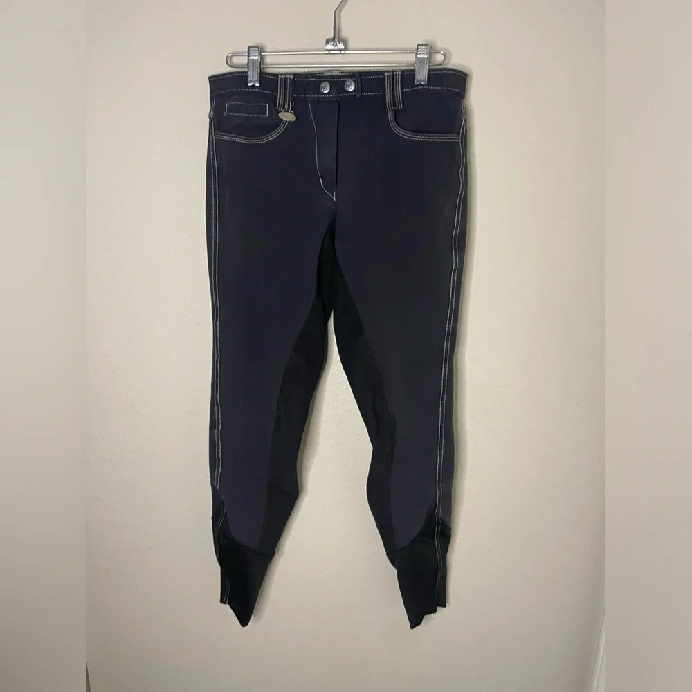 USG Equestrian Riding Breeches United Sportproducts Germany Lara Pants Size 28L - Picture 1 of 11